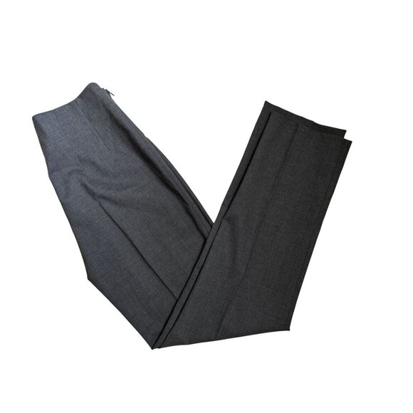 Davide Cenci Incotex Gray Trousers Classic Fit Dress Pants Made in Italy Wool - Picture 2 of 12